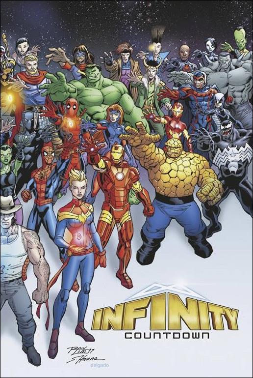 Infinity Countdown issue 1-G Ron Lim Wraparound Cover