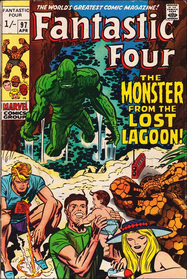 Fantastic Four (1961) issue 97-B UK Price Cover