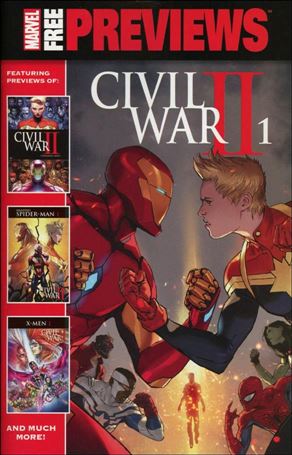 Marvel Civil War II Free Previews Cover Image 1