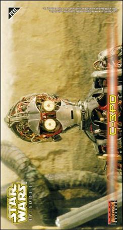 Star Wars: Episode I Widevision: Series 1 (Sticker Subset) card S7 C-3PO