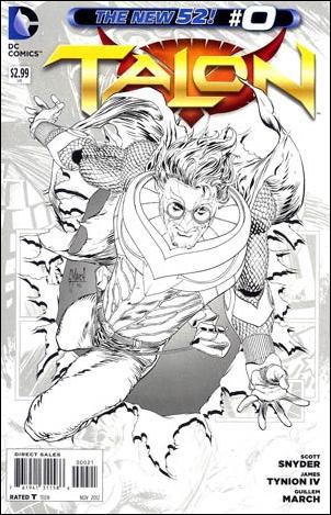 Talon (2012) issue 0-B 1:50 Sketch Cover