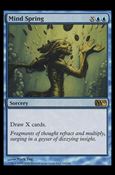 Magic the Gathering: 2010 Core Set (Base Set) card 64 Mind Spring