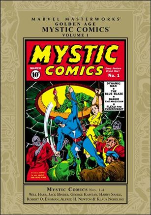 Marvel Masterworks: Golden Age Mystic Comics Cover Image 1