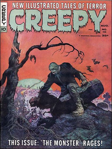 Creepy issue 10 Frazetta Cover
