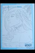 Michael Turner's Fathom (Sketch Card Subset) card Blaine-E Aspen V