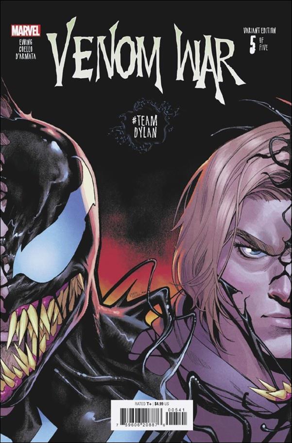 Venom War (2024) issue 5-D Martín Cóccolo Team Dylan Connecting Cover