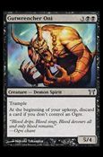 Magic the Gathering: Champions of Kamigawa (Base Set) card 113 Gutwrencher Oni