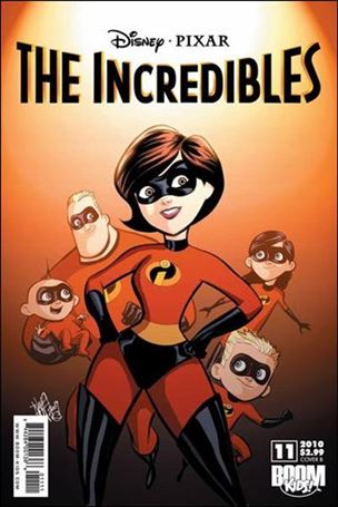 Incredibles (2009) issue 11-B Incredibles Family Cover
