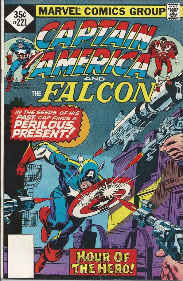 Captain America (1968) issue 221-C Whitman Cover