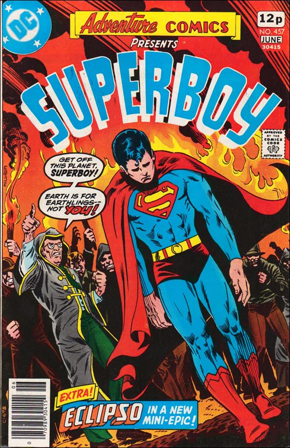 Adventure Comics (1938) issue 457-B UK Price Cover