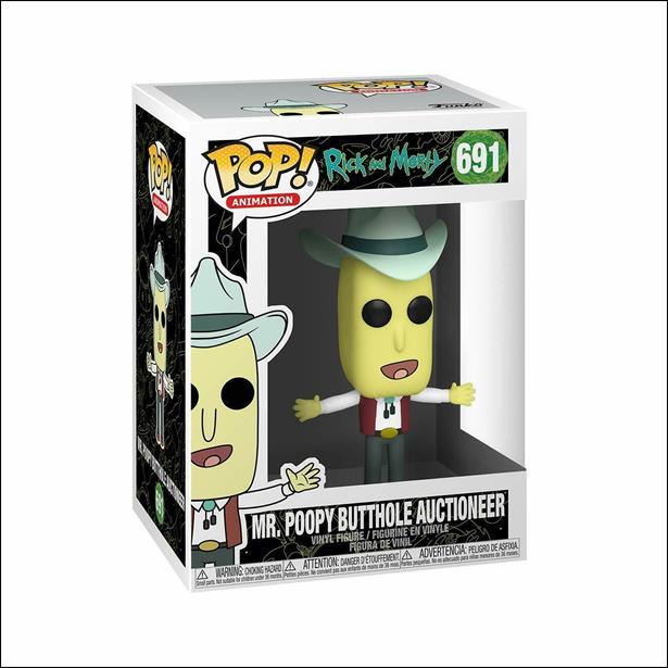 POP! Animation figure 691 Mr. Poopy Butthole Auctioneer