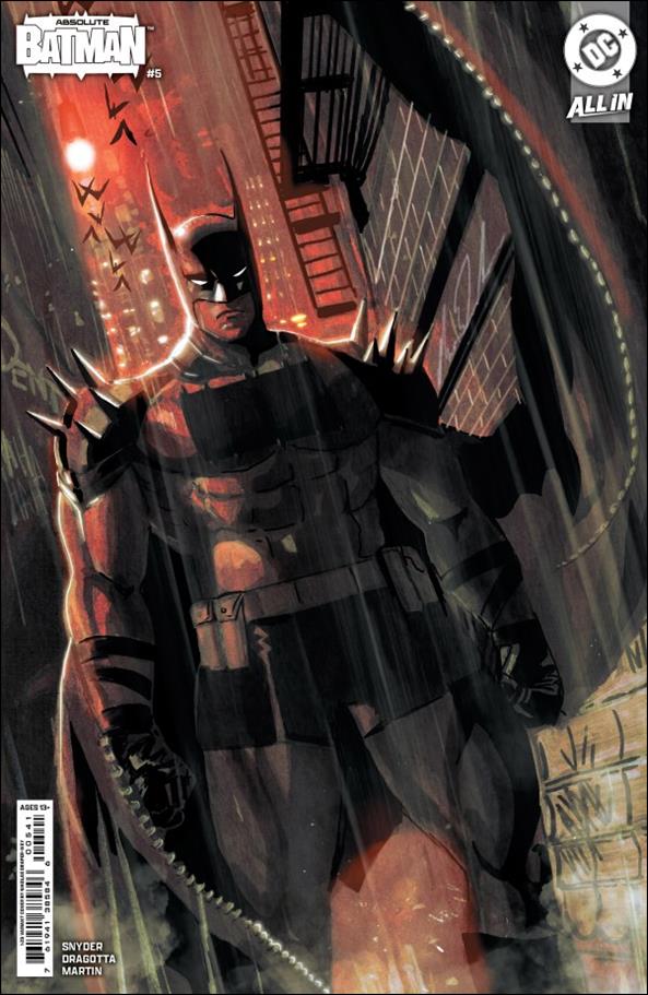 Absolute Batman issue 5-D Nikolas Draper-Ivey 1:25 Cardstock Cover