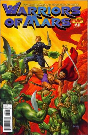 Warriors of Mars issue 2 Joe Jusko Standard Cover