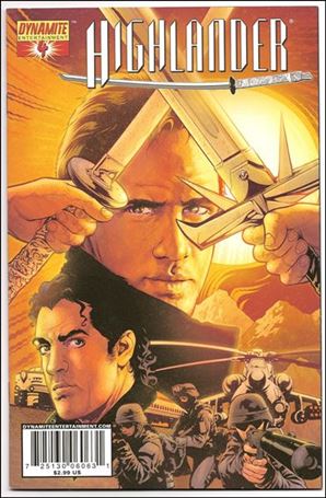 Highlander issue 4 Tony Harris Cover