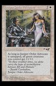 Magic the Gathering: Alliances (Base Set) card 6 Juniper Order Advocate