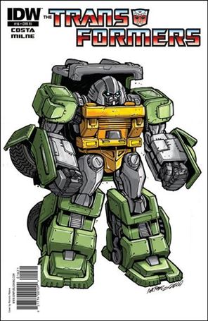 Transformers (2009) issue 16-C Marcelo Matere 1:10 Cover