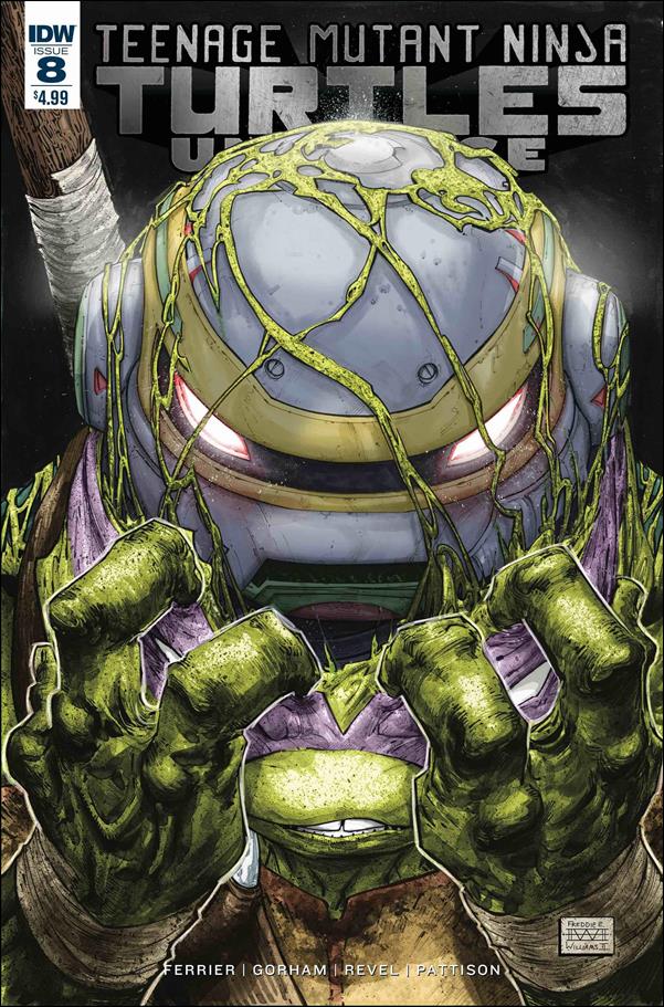 Teenage Mutant Ninja Turtles Universe issue 8 Freddie E. Williams II Cover