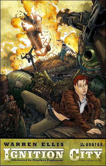 Warren Ellis' Ignition City issue 4-E Auxiliary Cover 1/2000