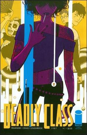 Deadly Class issue 1-J Wes Craig Solo Cover (3rd Printing)