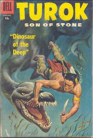 Turok, Son of Stone (1956) issue 8-B 15 Cent Price Cover