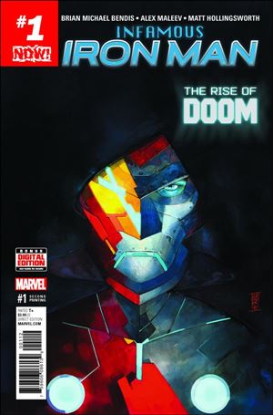 Infamous Iron Man issue 1-I Alex Maleev Cover (2nd Printing)