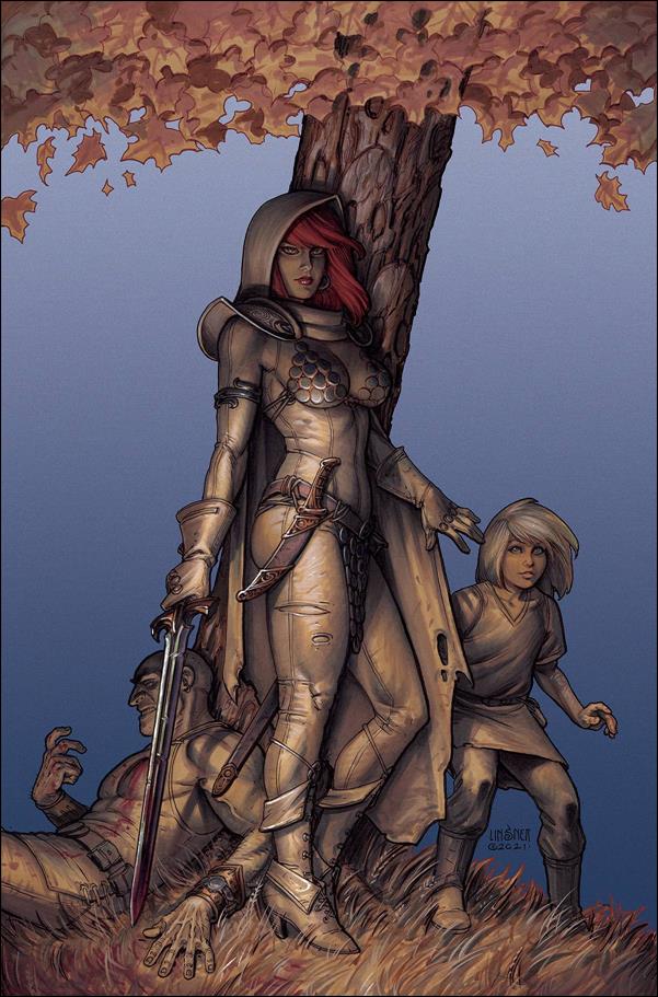 Red Sonja (2021) issue 4-K Joseph Michael Linsner Virgin Cover