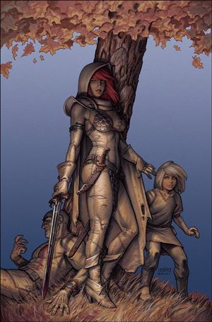 Red Sonja (2021) issue 4-Q Joseph Michael Linsner Virgin Cover
