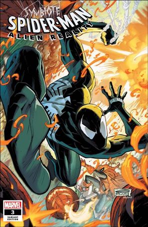 Symbiote Spider-Man: Alien Reality issue 3-D Gerardo Sandoval Cover