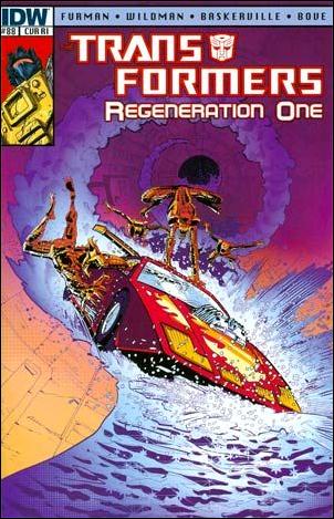 Transformers: Regeneration One issue 88-C Geoff Senior 1:10 Cover
