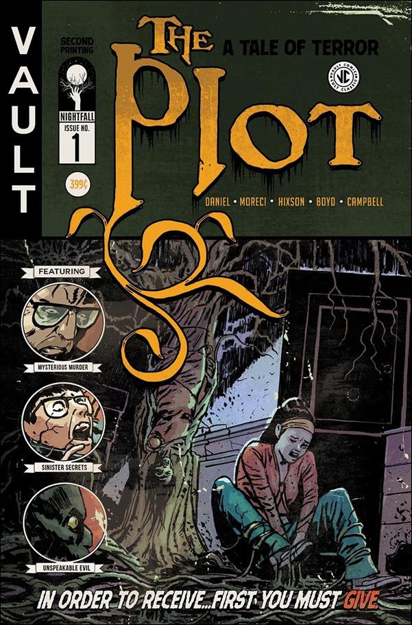 Plot issue 1-D Joshua Hixson Cover (2nd Printing)