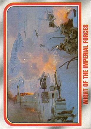 Star Wars: The Empire Strikes Back: Series 1 (Base Set) card 42 Might of the Imperial Forces
