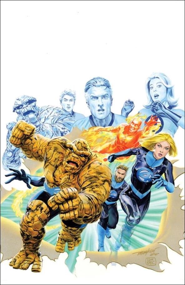 Fantastic Four (2018) issue 1-V Mike Mayhew Gotham Central Virgin Cover