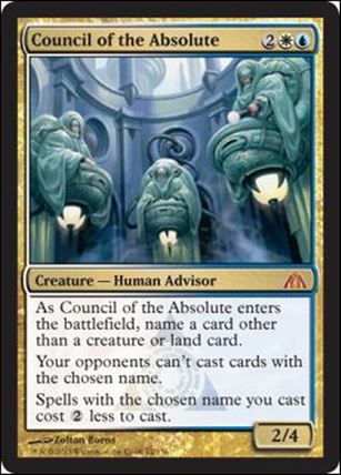 Magic the Gathering: Dragon's Maze (Base Set) card 62 Council of the Absolute