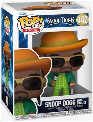 Pop! Rocks figure 342 Snoop Dogg with Chalice