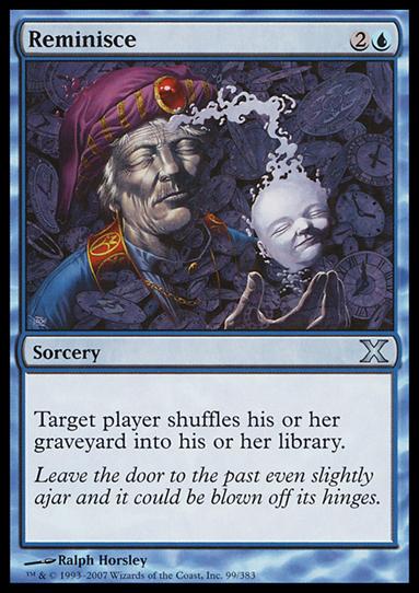 Magic the Gathering: 10th Edition (Base Set) card 99 Reminisce