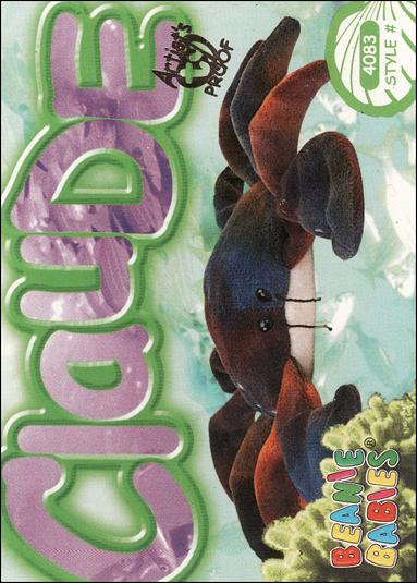 Beanie Babies Series 3 (Artist Proof Parallel Base Set) card 75 Claude