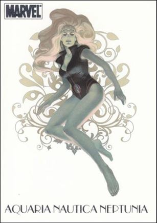 Marvel Dangerous Divas (Women of Marvel Subset) card W2 Aquaria Nautica Neptuna