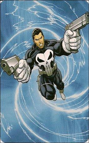 Marvel Universe: Series 1 (Promo) card 020 Punisher 2