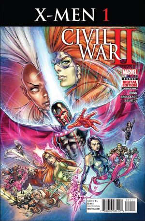 Civil War II: X-Men issue 1 David Yardin Cover