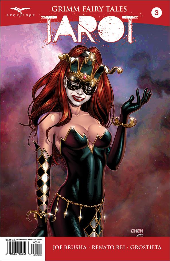 Grimm Fairy Tales: Tarot issue 3 Sean Chen Cover