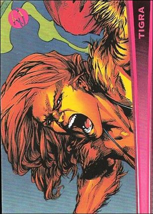 Marvel Dangerous Divas (Base Set) card 57 Tigra