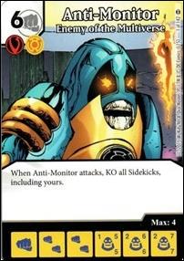DC Comics Dice Masters War of Light card 1 Anti-Monitor: Enemy of the Multiverse