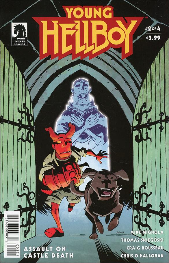 Young Hellboy: Assault on Castle Death issue 2-B Michael Avon Oeming Cover