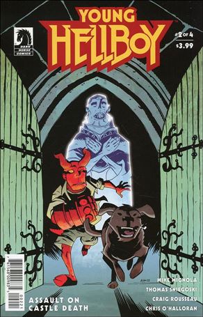 Young Hellboy: Assault on Castle Death issue 2-B Michael Avon Oeming Cover