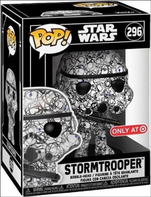 POP! Star Wars figure 296-C Stormtrooper (Futura) Target Exclusive