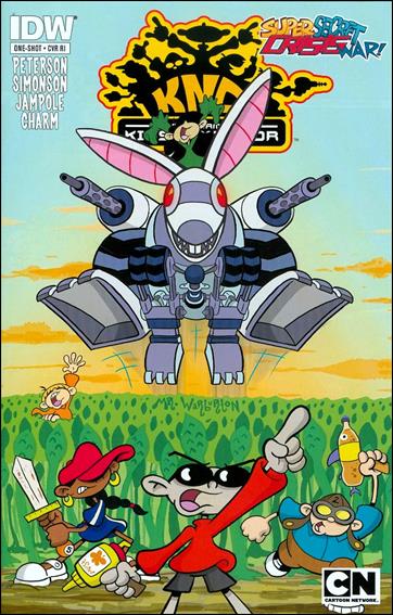 Super Secret Crisis War! Codename: Kids Next Door issue 1-C Tom Warburton 1:10 Cover