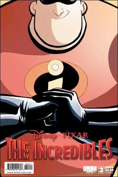 Incredibles: City of Incredibles issue 3-B Mr Incredible Cover