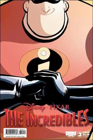 Incredibles: City of Incredibles issue 3-B Mr Incredible Cover