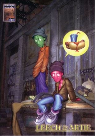Marvel Premium QFX (Base Set) card 37 Leech & Artie