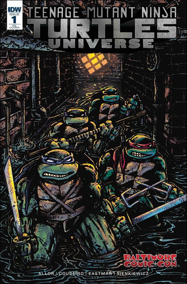 Teenage Mutant Ninja Turtles Universe issue 1-G Kevin Eastman Baltimore Comic Con Cover